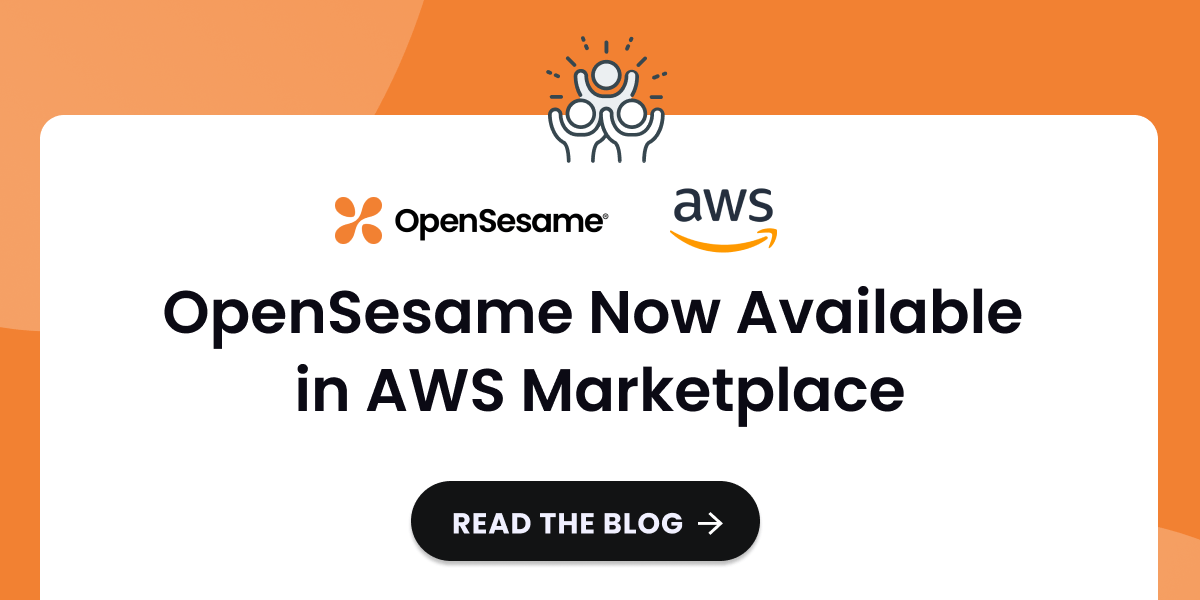 OpenSesame: Now Available in AWS Marketplace