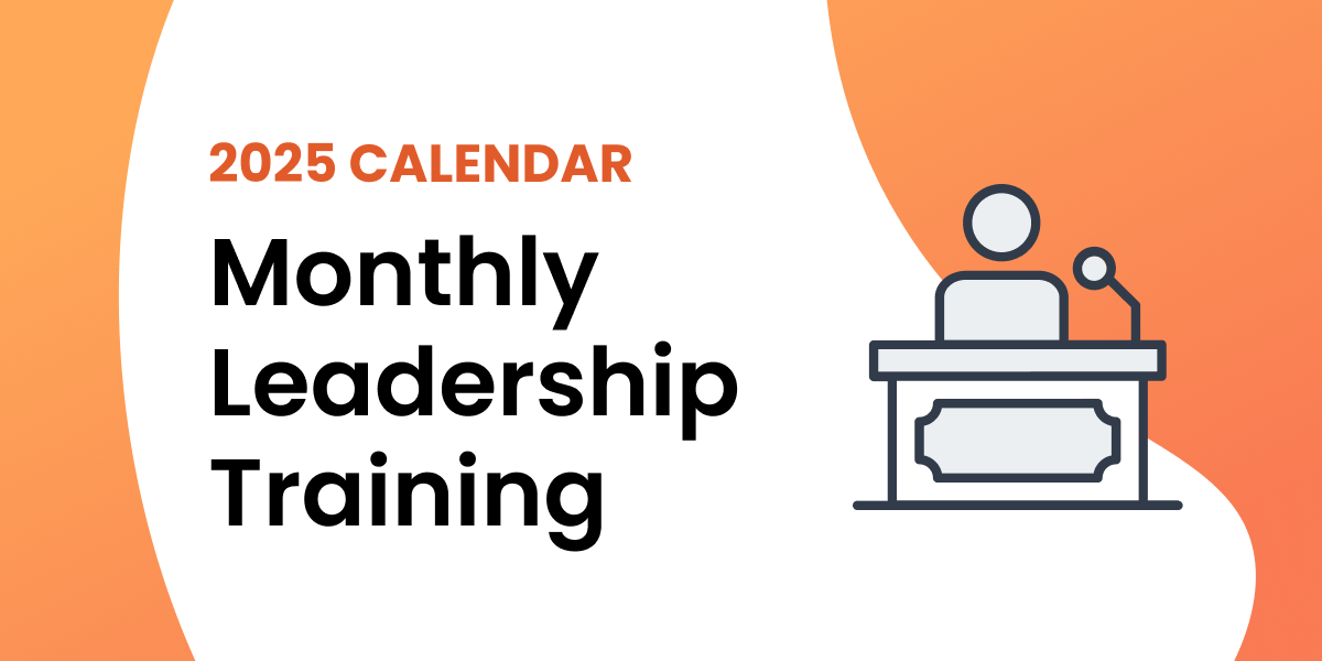 2025 Leadership Course Calendar